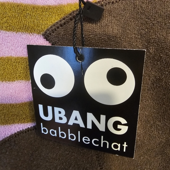 Ubang Babblechat Striped Elephant Hoodie Terry Cotton Size 24M Scandinavian - Picture 6 of 6